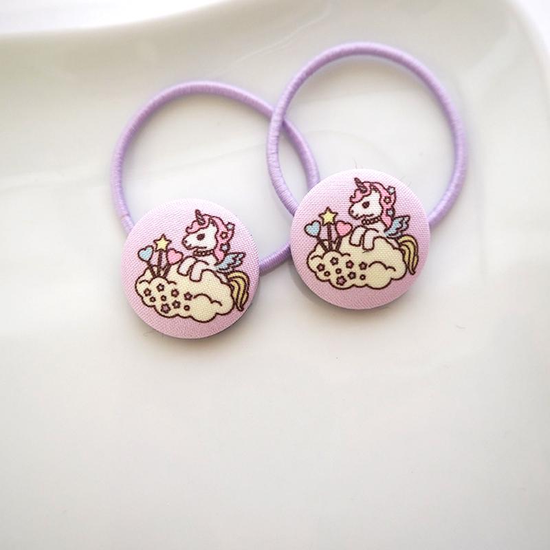 2個入り ヘアーポニー ユニコーン 全3色 BLAZE ヘアアクセサリー