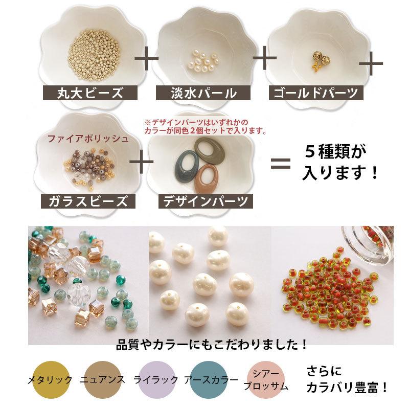 BLAZE ガラスビーズ 丸大ビーズ 淡水パール 淡水真珠 アクリルパーツ