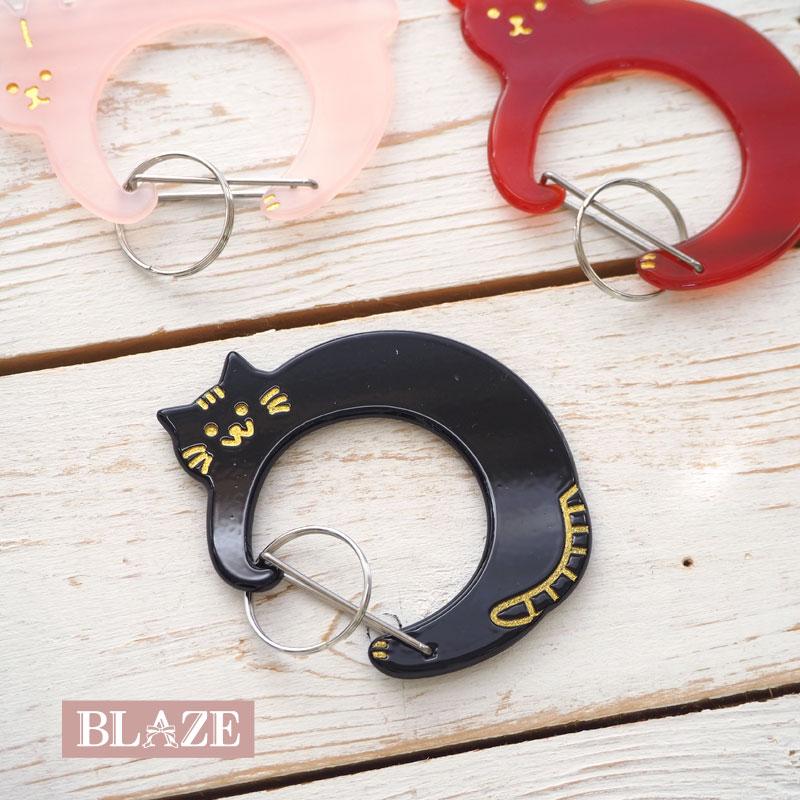 BLAZE カラビナ アニマルフレーム くま・うさぎ・ねこ カラビナ