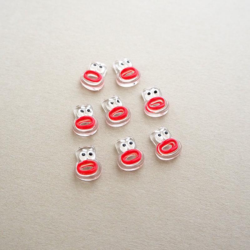 BLAZE 8個入り 封入 パーツ ネイルパーツ コミカル フェイス 顔
