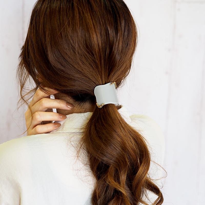 BLAZE ポニーフック 樹脂 大人 カラー 変形 フレーム ゴールド ヘア