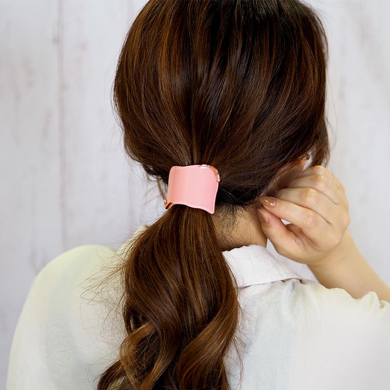 BLAZE ポニーフック 樹脂 大人 カラー 変形 フレーム ゴールド ヘア