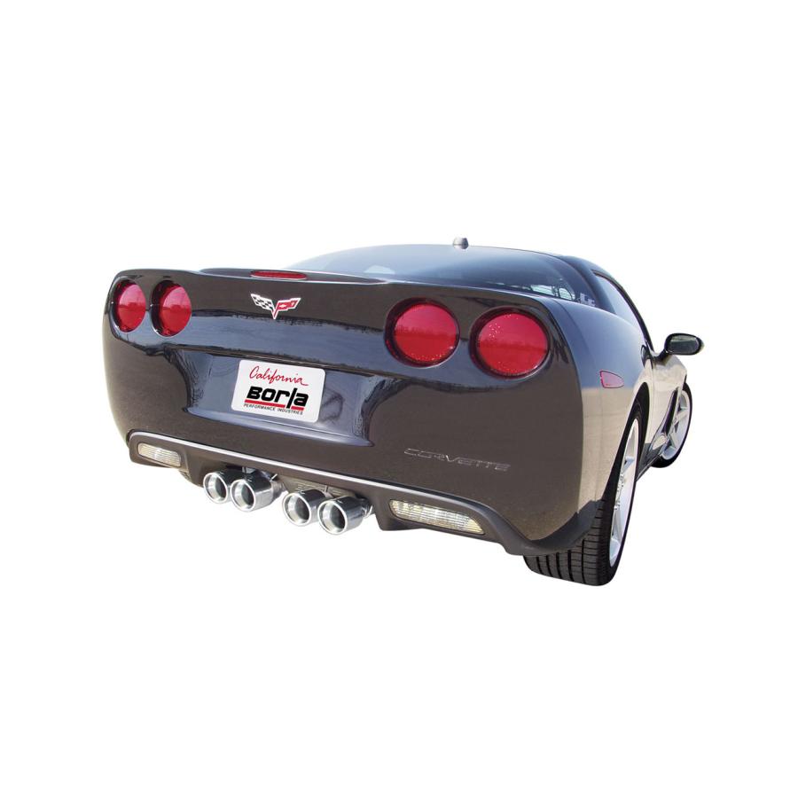 BS Borla シボレー コルベット C6 6.0L 6.2L 2005~08年 RWD AT/MT