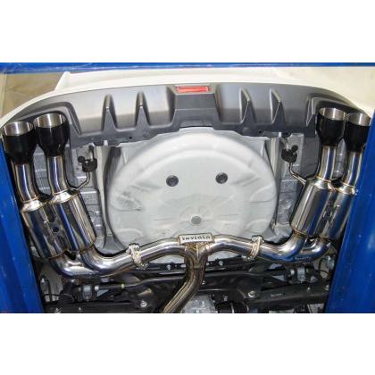 +BS INVIDIA スバル WRX S4 VAG STi VAB 2.0L ターボ 14~21年 キャットバック マフラー ステンレス ...