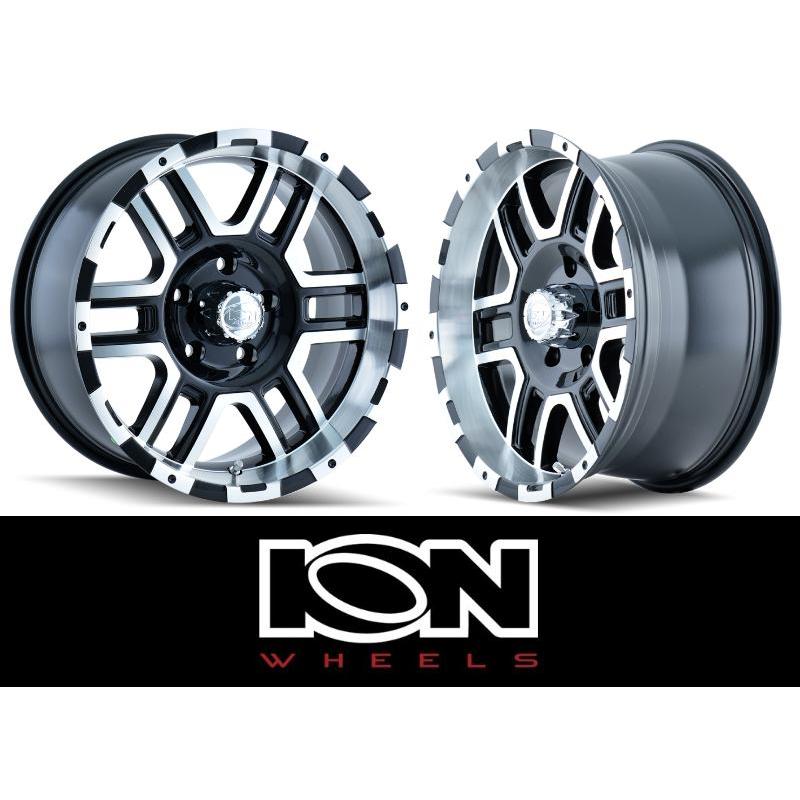 +BS ION 2本セット 16x8 8穴 PCD170mm ハブ径130.8mm フォード F-150 F-250 F350 オフセット ...