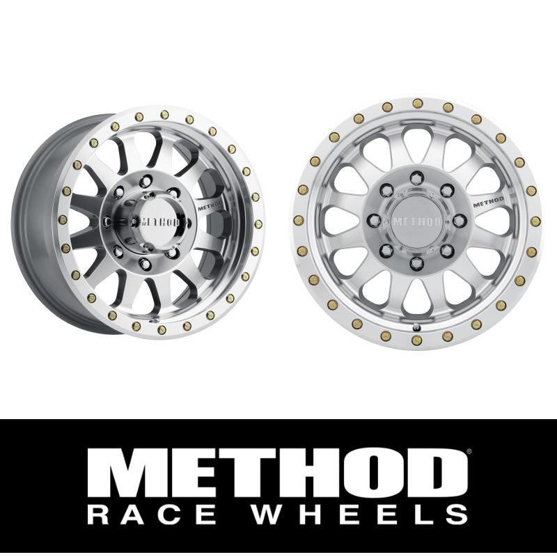BS Method 2本セット 20x10 8x6.5 8穴 PCD165.1mm ハブ径130.81