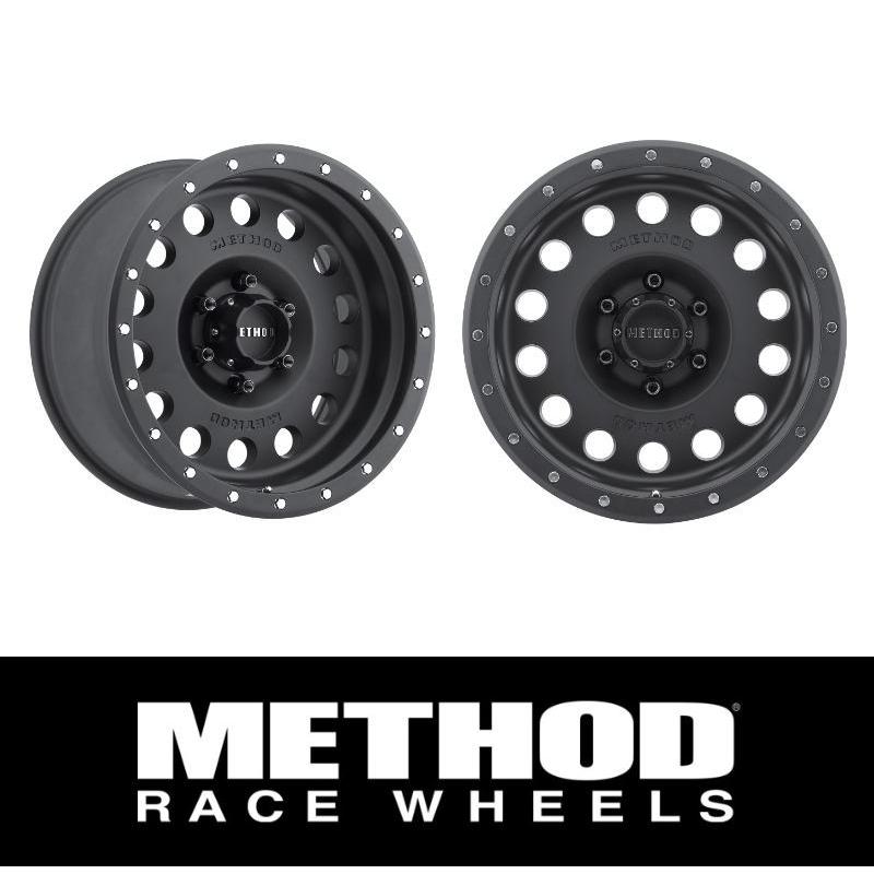 BS Method 2本セット 17x8.5 6x5.5 6穴 PCD139.7mm ハブ径108mm 