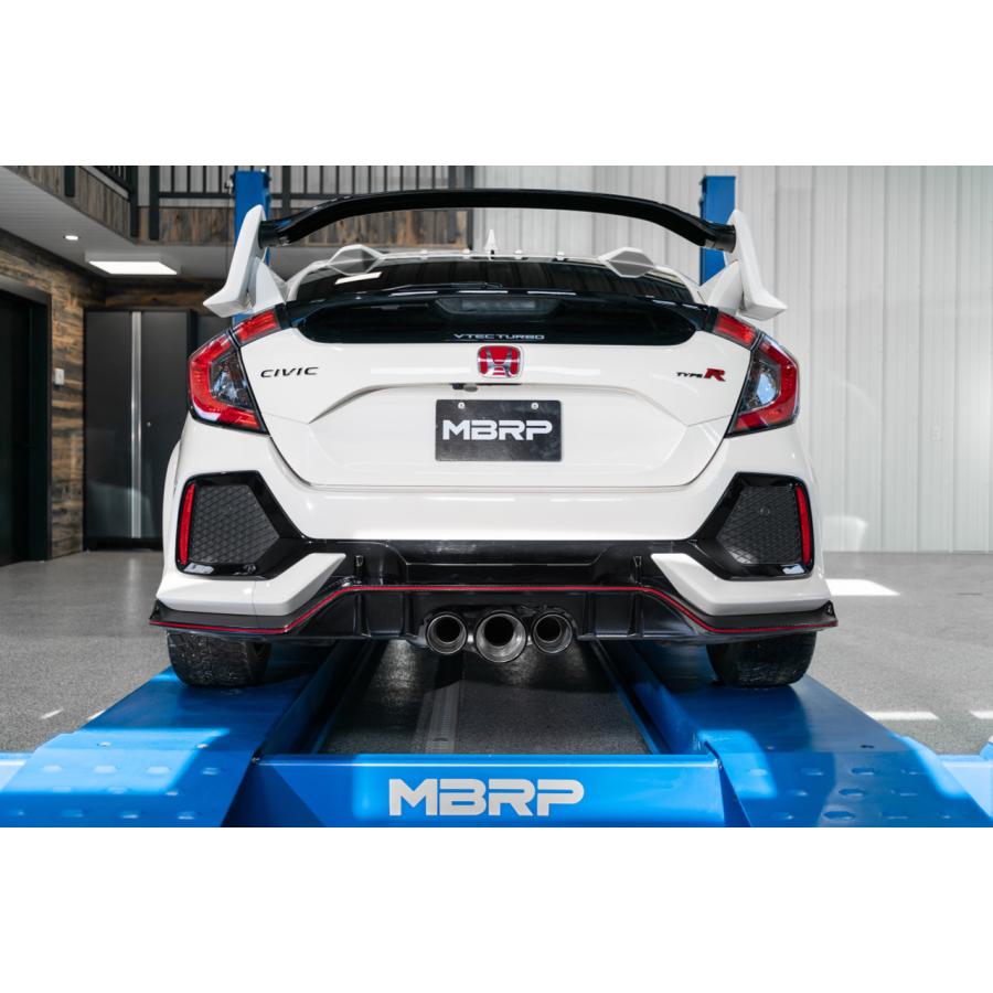 BS MBRP シビック タイプR FK8 K20C ターボ 2017~2021年 キャット 