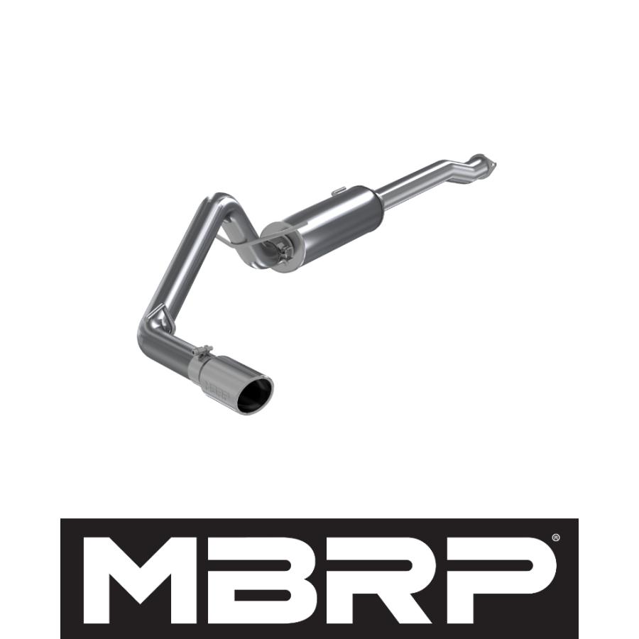 BS MBRP トヨタ タコマ 3.5L V6 EC CC 2016~2023年 キャットバック 
