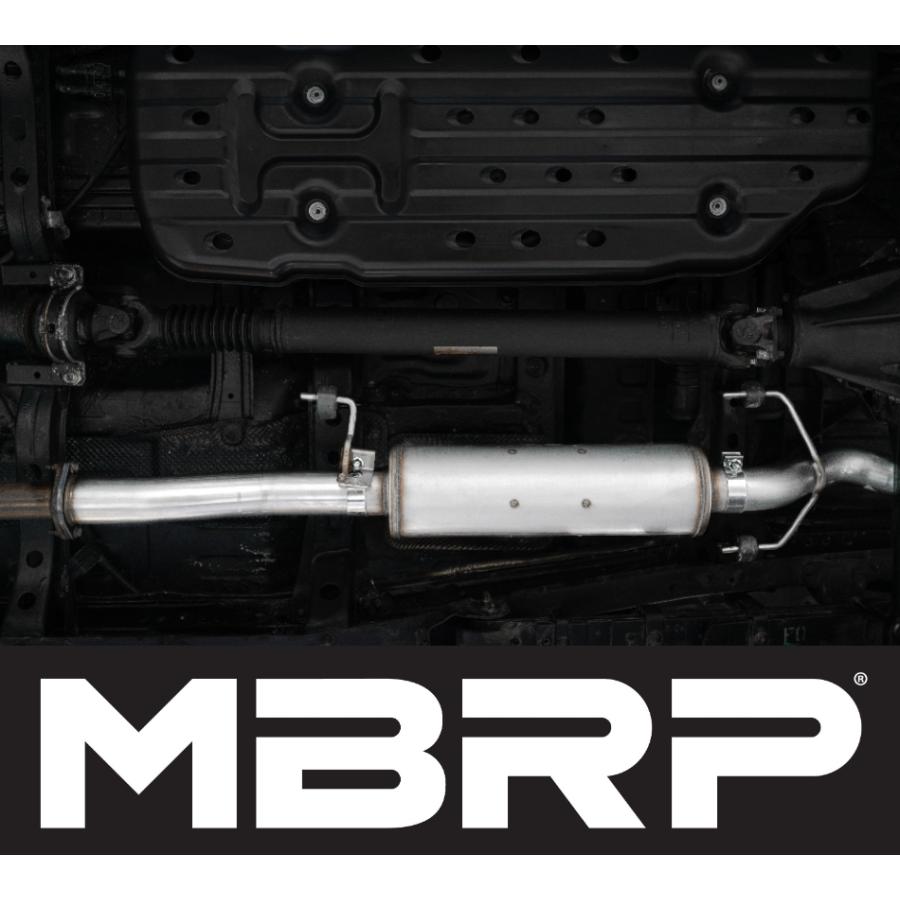BS MBRP トヨタ タコマ 3.5L V6 EC CC 2016~2023年 キャットバック