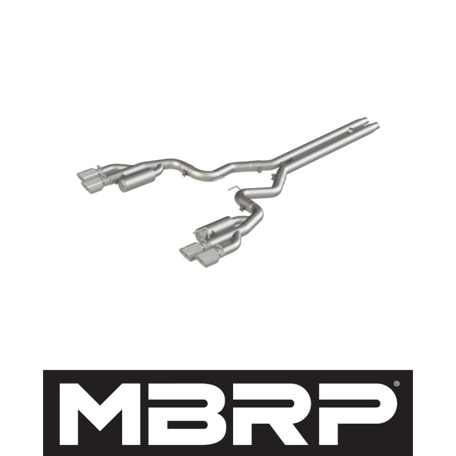 BS MBRP フォード マスタング GT 5.0L 2018~2023年 キャットバック 
