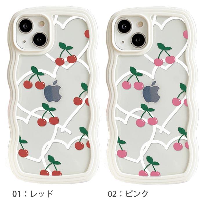 スマホケース うねうねケース なみなみケース ウェーブケース TPU 透明
