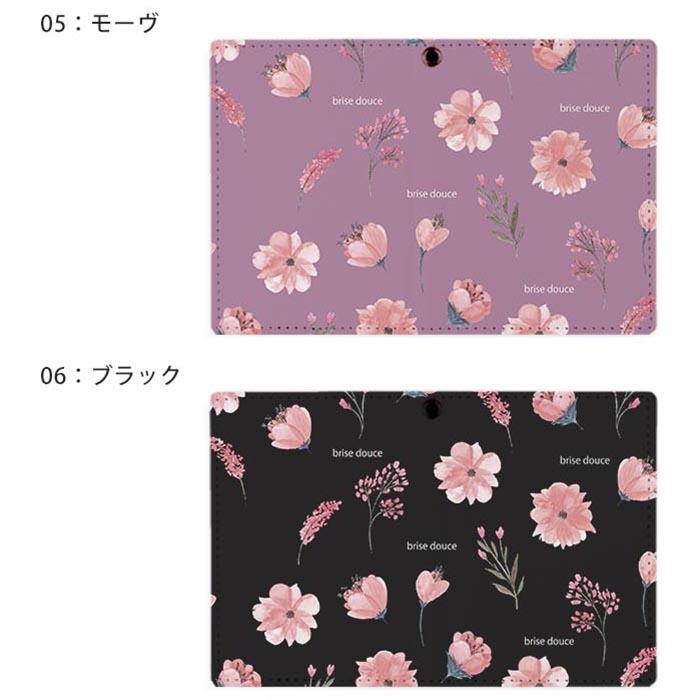 パスケース リール付き 定期券入れ 二つ折 可愛い フラワー 花柄 花 2