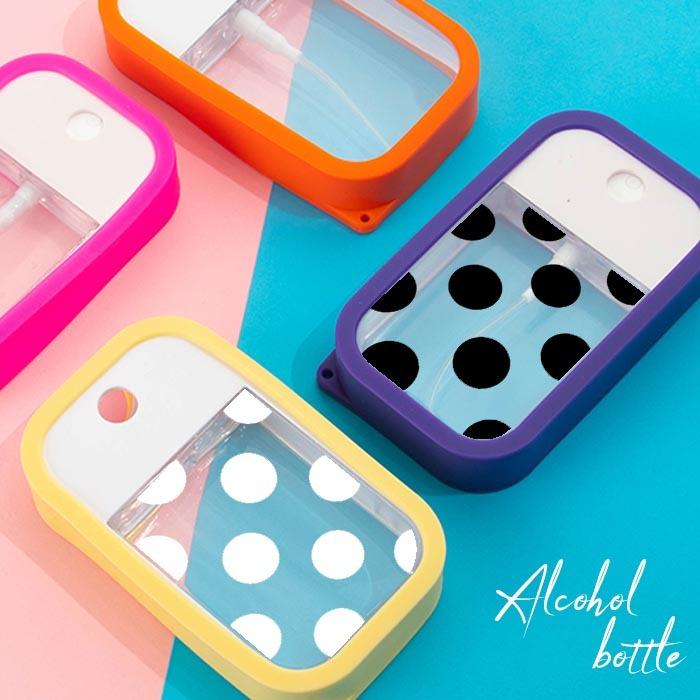 カード型 スプレー ボトル 携帯用 消毒 除菌 アルコール シリコン