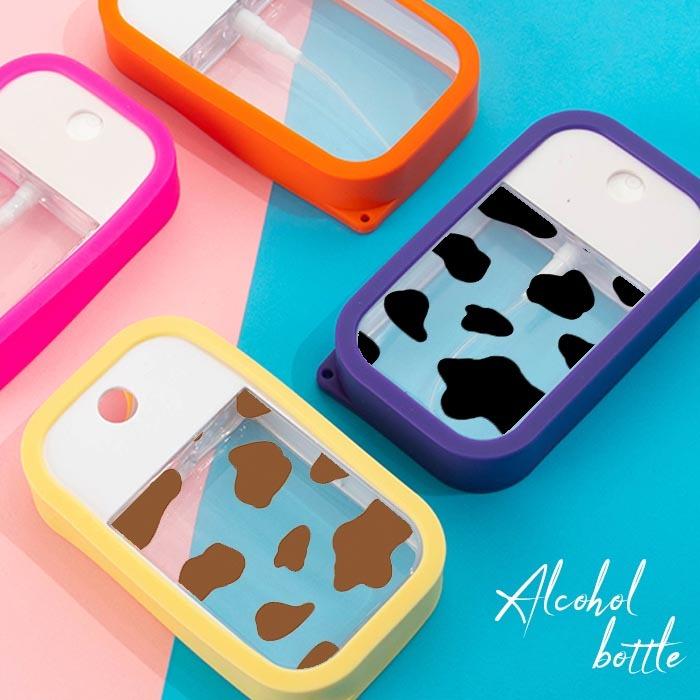 カード型 スプレー ボトル 携帯用 消毒 除菌 アルコール シリコン