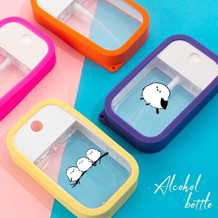 カード型 スプレー ボトル 携帯用 消毒 除菌 アルコール シリコン