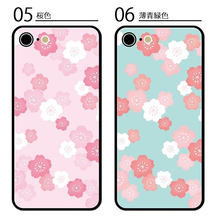 スマホケース クッション素材  プリント 和柄 和風 桜 うさぎ 【送料無料】 iphone15 iphone14 iphone13 iphone12 iphone8｜bleeek-shop｜08