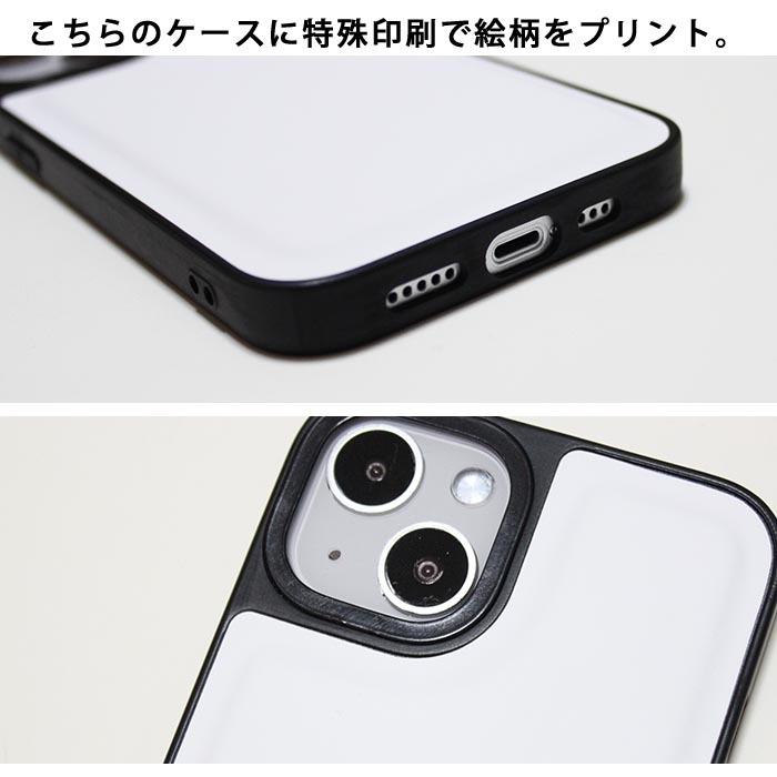 スマホケース クッション素材 プリント フラミンゴ 鳥 ハート【送料無料】 iphone15 iphone14 iphone13 iphone12 iphone8｜bleeek-shop｜02