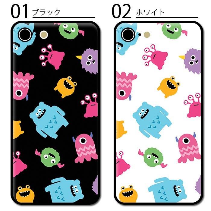 スマホケース クリアケース ハードケース 透明モンスター 怪獣  