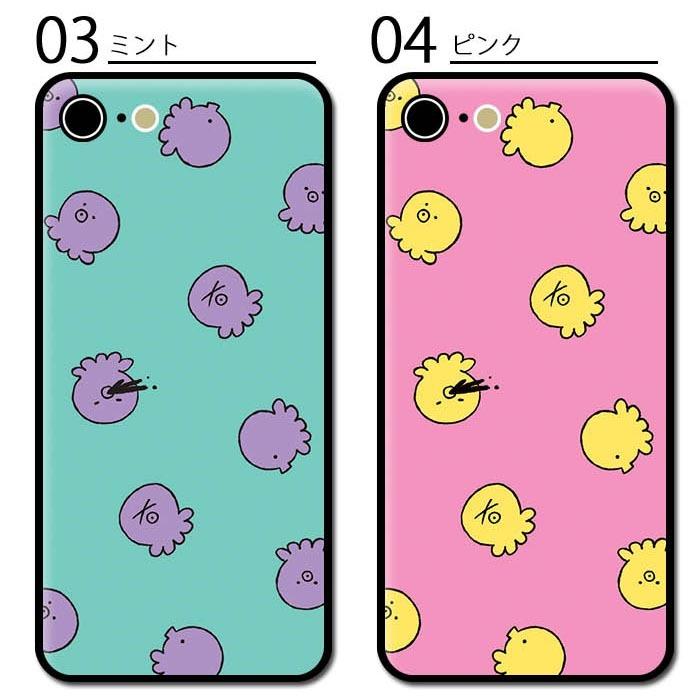 スマホケース クリアケース ハードケース 透明 タコ たこ 蛸 墨
