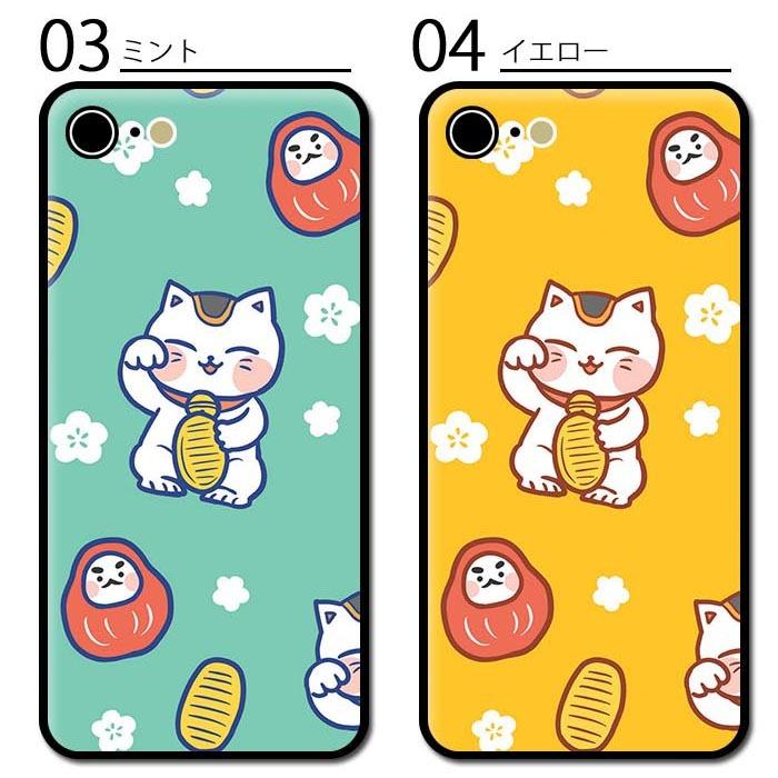 スマホケースクリアケース ハードケース 透明 まねきねこ 招き猫 福 小判 だるまiphone15 pro iphone14 pro iphoneSE iphone13 pro iphone12 iphone11 iphone8｜bleeek-shop｜07