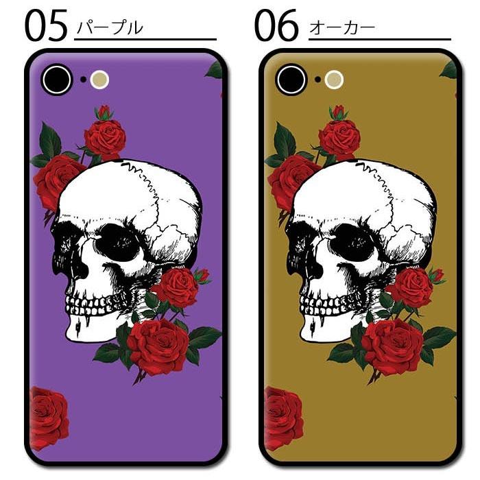 最終値下げ‼️ESP改 スカルデザイン 【死神】ハードケース付き スマホケースクリアケース ハードケース 透明 髑髏 ドクロ スカル 薔薇