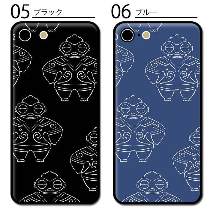 スマホケース ラウンド ガラス 土偶 どぐう 縄文時代 土人形 iphone15 iphone14 iphone13 pro iphone13mini iphone12 android｜bleeek-shop｜09