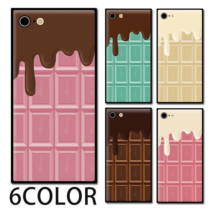 スマホケース ガラス スクエア 板チョコ チョコレート 溶ける ミルク ミント 抹茶 イチゴ 送料無料 Iphone13 Mini Iphone13pro Max Iphone12 Mini Iphone8 Ic Gs193 Bleeek ヤフー店 通販 Yahoo ショッピング