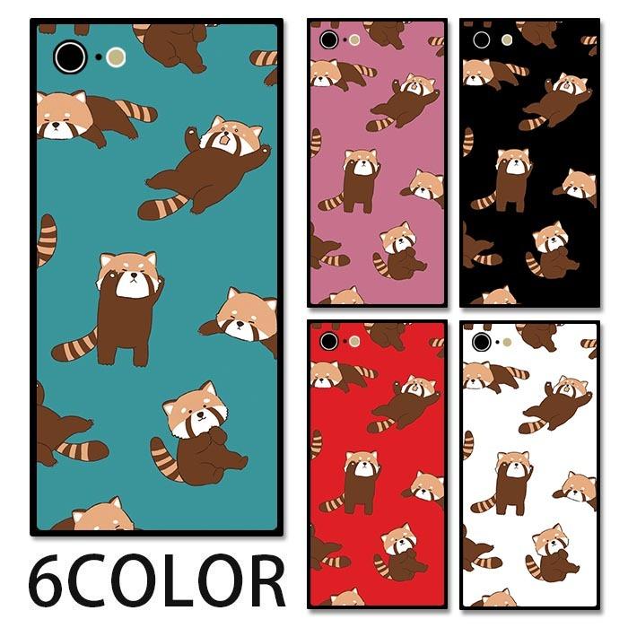 スマホケース スクエア ガラス 四角 Tpu ガラスケース レッサーパンダ 動物 アニマル びっくり 送料無料 Iphone13 Mini Pro Max Iphone12 Mini Iphone8 Ic Gs485 Bleeek ヤフー店 通販 Yahoo ショッピング