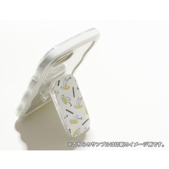 スマホグリップスマホスタンド クローバー ナチュラル ほっこり