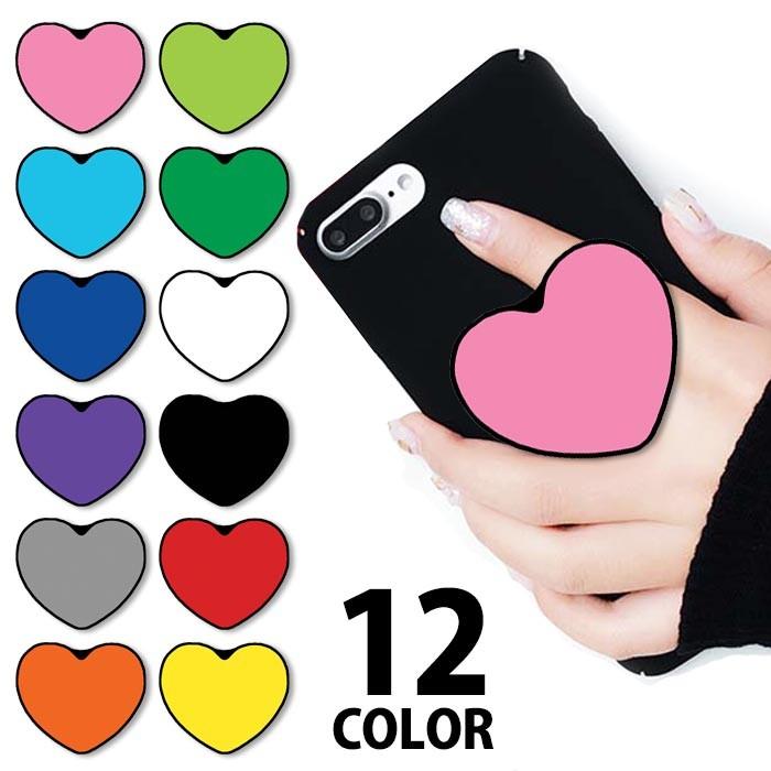 スマホグリップ ハート ビビット カラフル 無地 グリップスタンド 落下防止 スマホリング リング スマホ Ic Hg001 Bleeek ヤフー店 通販 Yahoo ショッピング