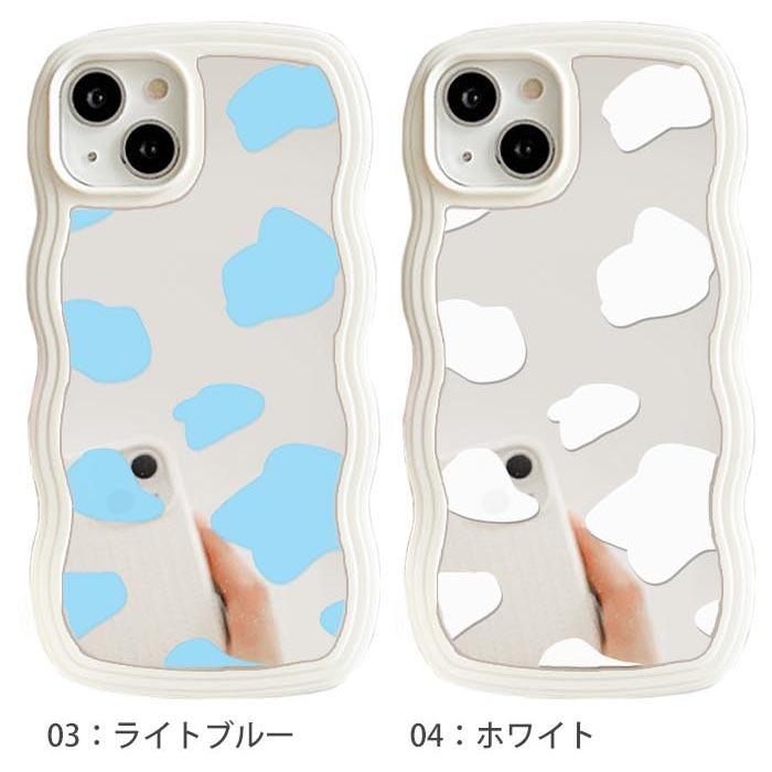 スマホケース なみなみケース ウェーブケース TPU ミラー 鏡面 カバー