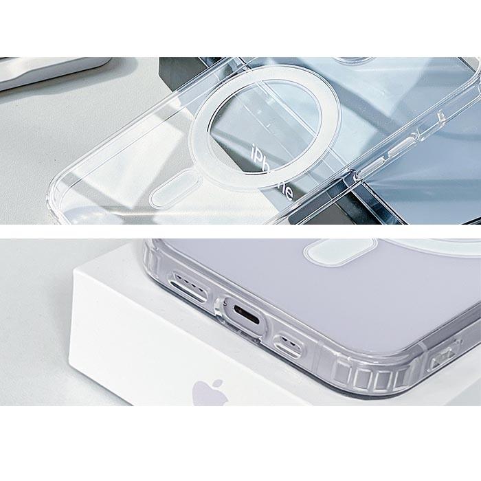 MagSafe対応 スマホケース MagSafeケース クリア magsafe クリアケース