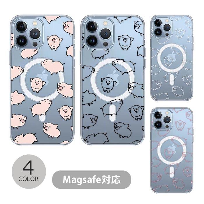 MagSafe対応 スマホケース MagSafeケース クリア magsafe クリア