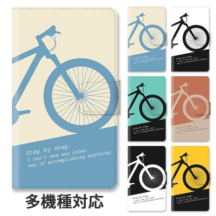 スマホケース 手帳型 全機種対応 手帳型ケース iphone15 pro iphone14 マウンテンバイク クロスバイク 自転車 サイクル 坂道 スタンド式 ベルトあり｜bleeek-shop
