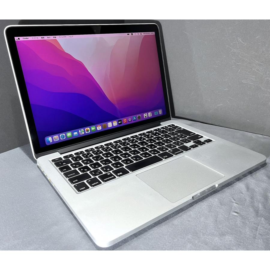 MacBookPro Retina 13インチ  Intel Core i5 SSD 128GB メモリ8GB 2015年 MF839J/A A1502｜blems37019｜02