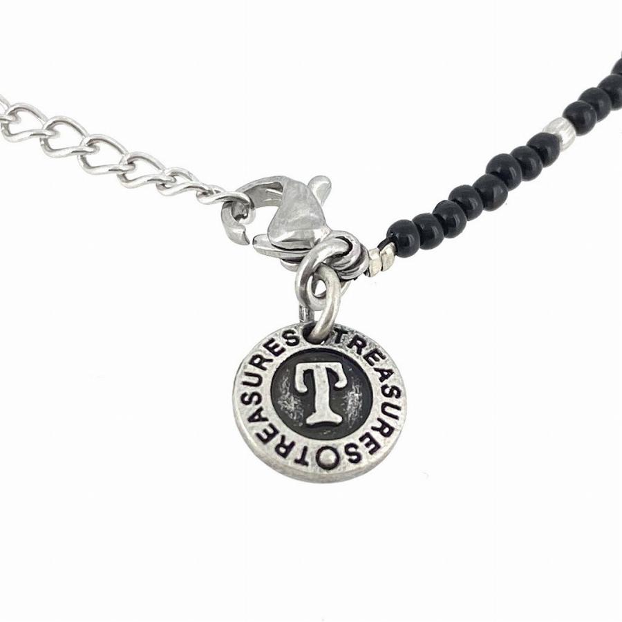 アンクレット チェーン メンズ レディース ペア ジュエリー アクセサリー ステンレス シルバー ビーズ 足首 シンプル ユニセックス プレゼント ギフト | BLESS | 02