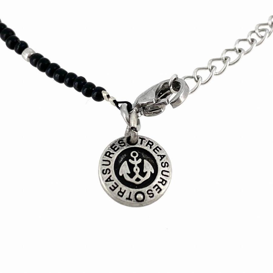 アンクレット チェーン メンズ レディース ペア ジュエリー アクセサリー ステンレス シルバー ビーズ 足首 シンプル ユニセックス プレゼント ギフト | BLESS | 03