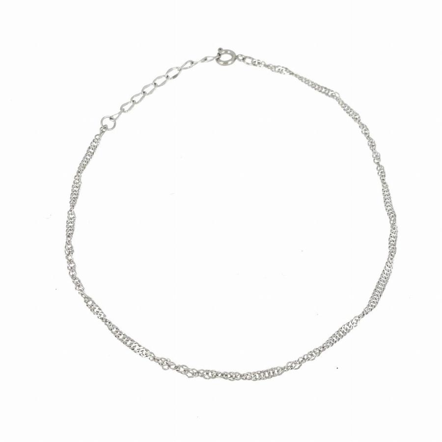 アンクレット(S) チェーン メンズ レディース ペア ジュエリー アクセサリー ステンレス 金属アレルギー シルバー シンプル ユニセックス プレゼント ギフト | 
