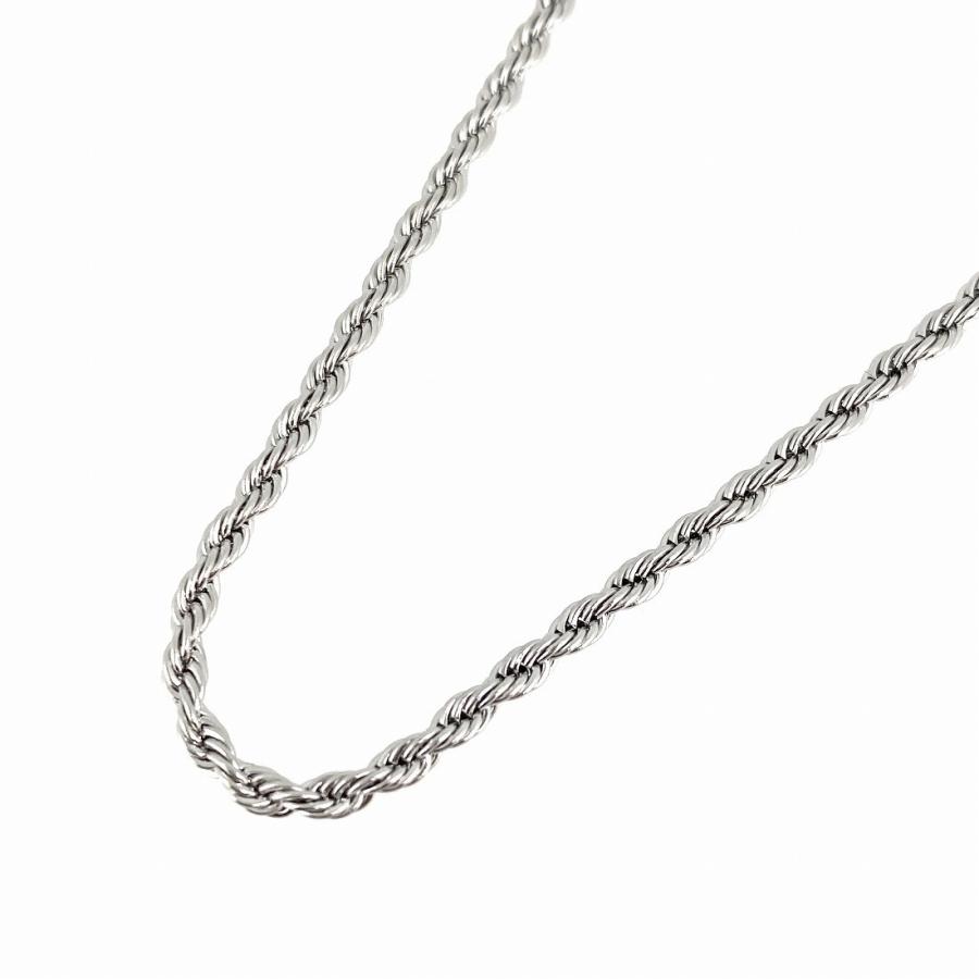 アンクレット(L) チェーン ステンレス 金属アレルギー シルバー ジュエリー アクセサリー シンプル メンズ レディース ユニセックス プレゼント ギフト |  | 01