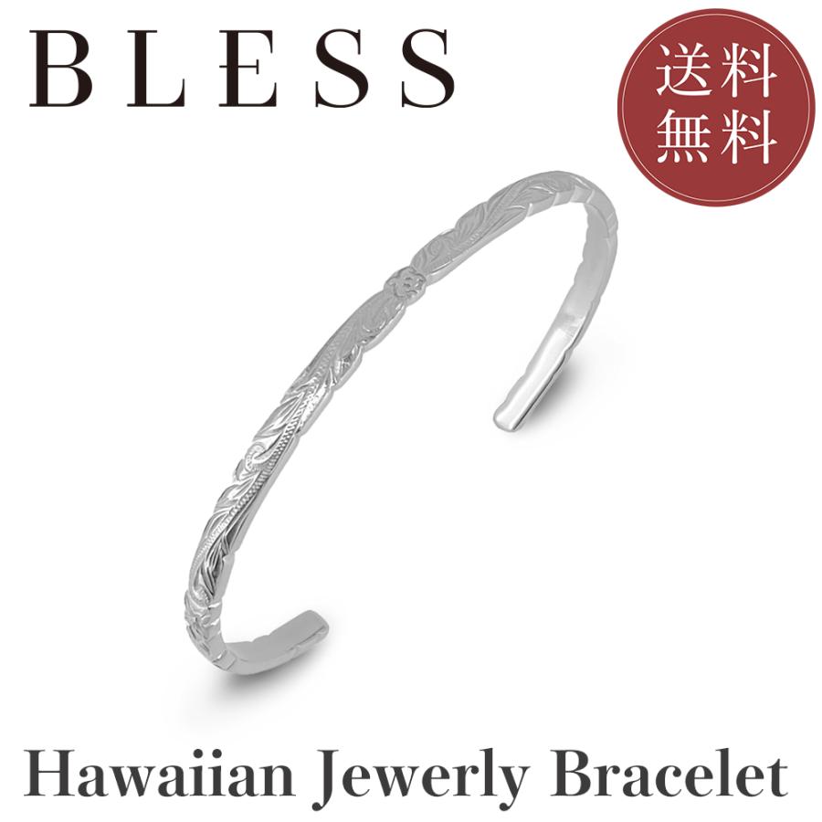 BLESS（ブレス） ハワイアンジュエリーバングル(L)【ステンレス
