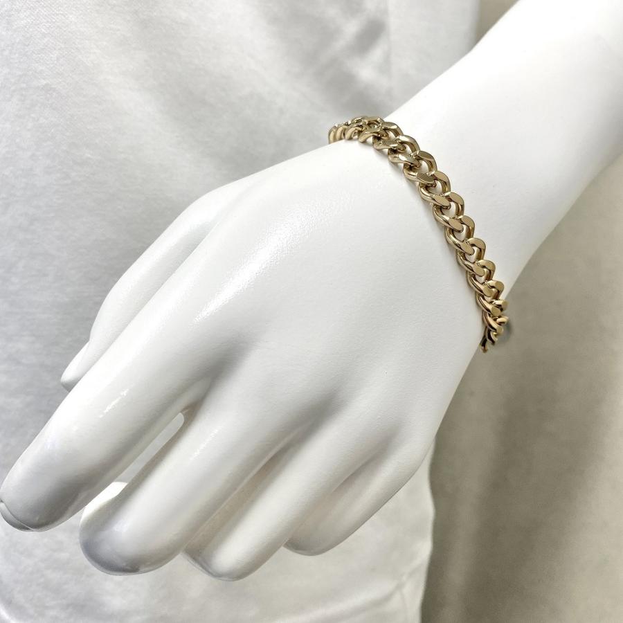 チェーンブレスレット(L)【ステンレス ブレスレット メンズ BLESS ブレス ゴールドカラー】 |  | 04
