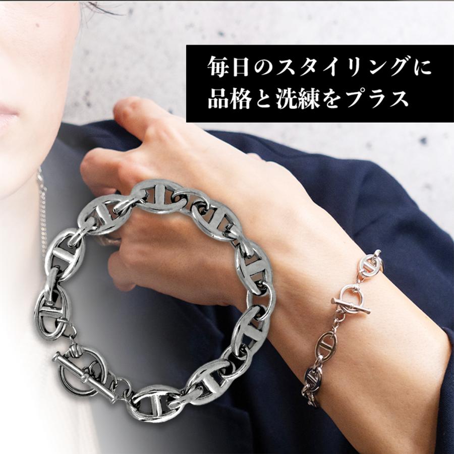アンカーチェーンブレスレット(L)【ステンレス ブレスレット メンズ BLESS ブレス】 | BLESS | 01