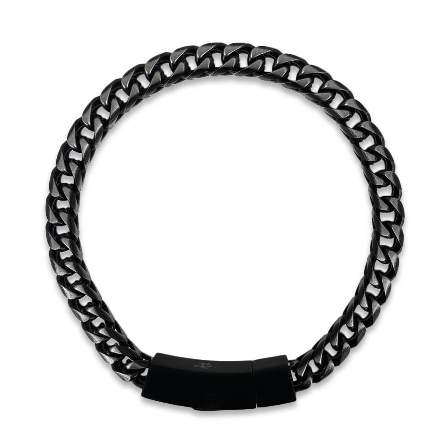 BLESS ヴィンテージチェーンブレスレット(L)【ステンレス