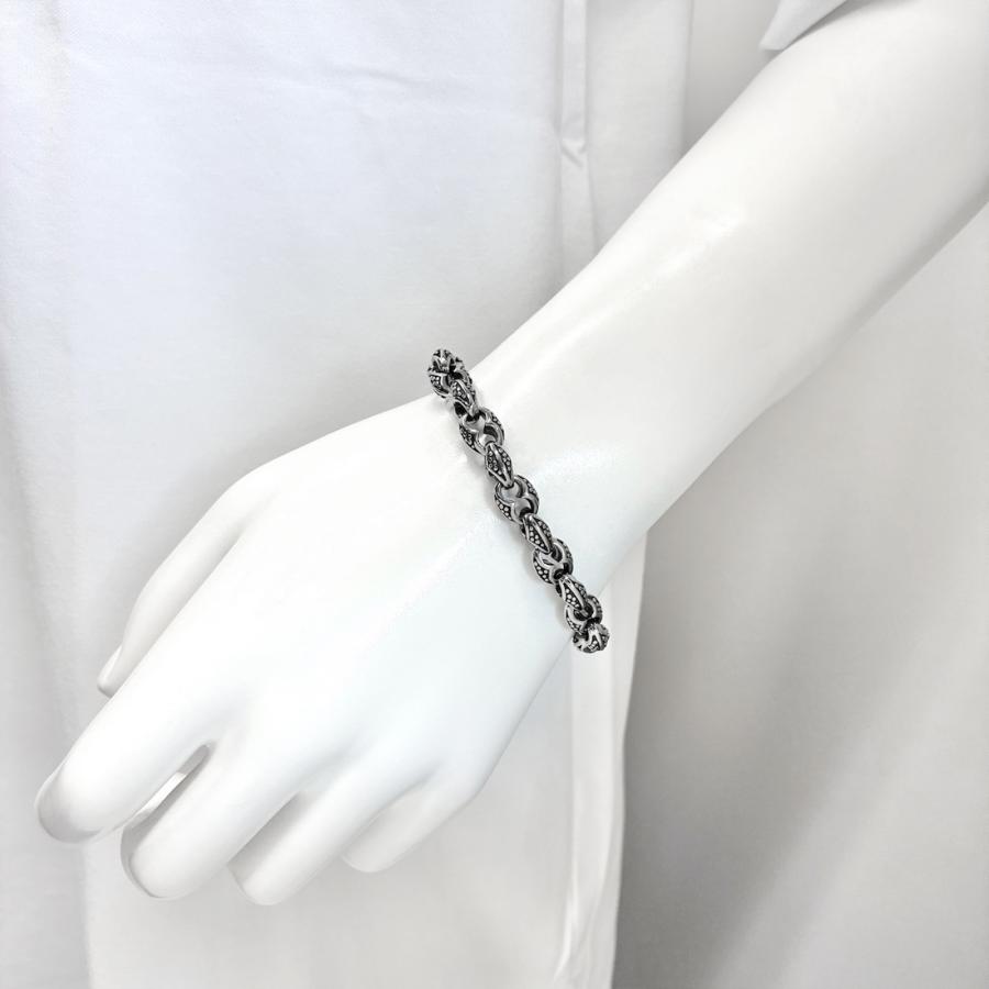 ペイズリードットリンクブレスレット(L)【ステンレス ブレスレット メンズ BLESS ブレス】 | BLESS | 05