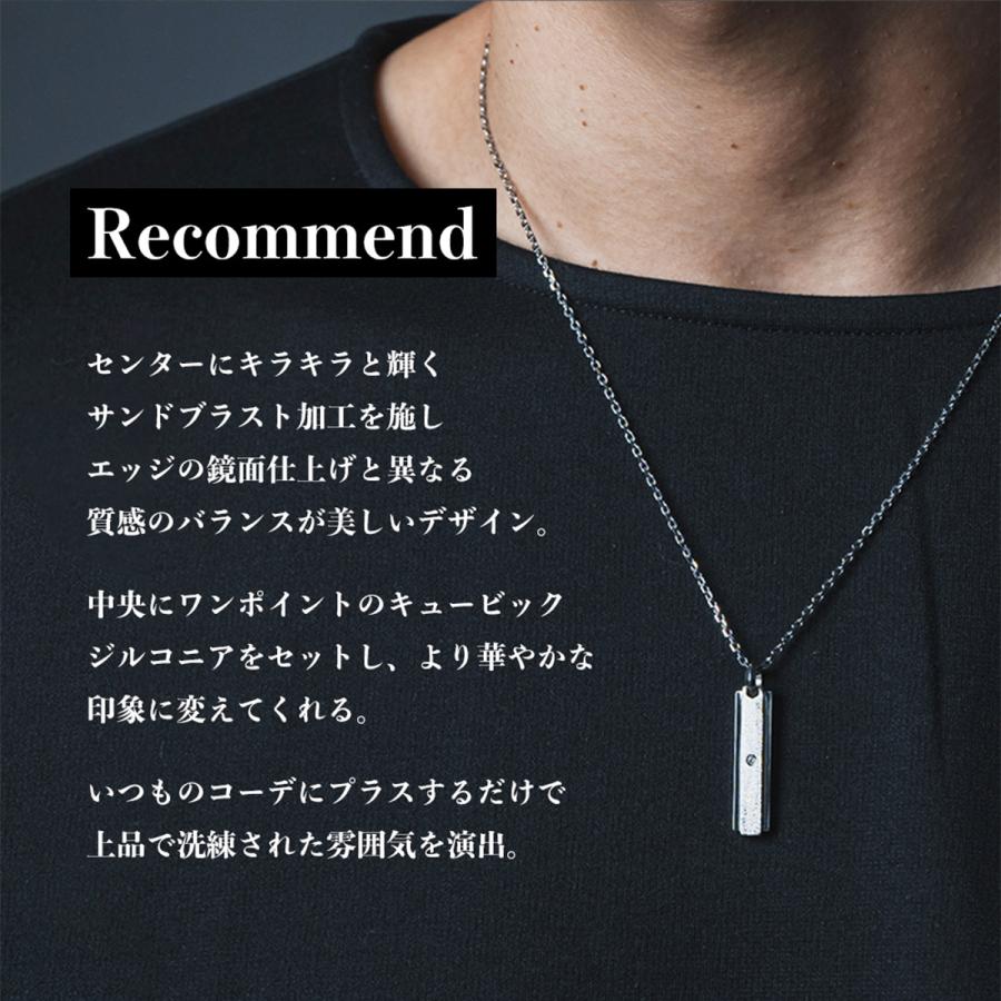 BLESSステンレスネックレス プレートネックレス【ステンレス ネックレス メンズ BLESS