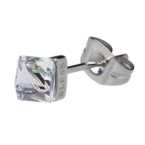 スワロフスキーキューブピアス(片耳用)【ステンレス ピアス メンズ レディース BLESS ブレス】 |  | 03