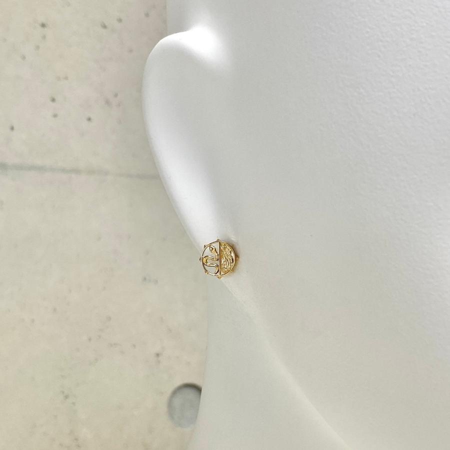 ハワイアンジュエリーピアス(片耳用)【ステンレス ピアス メンズ レディース BLESS ブレス ハワイアンジュエリー ゴールドカラー】 | BLESS | 03