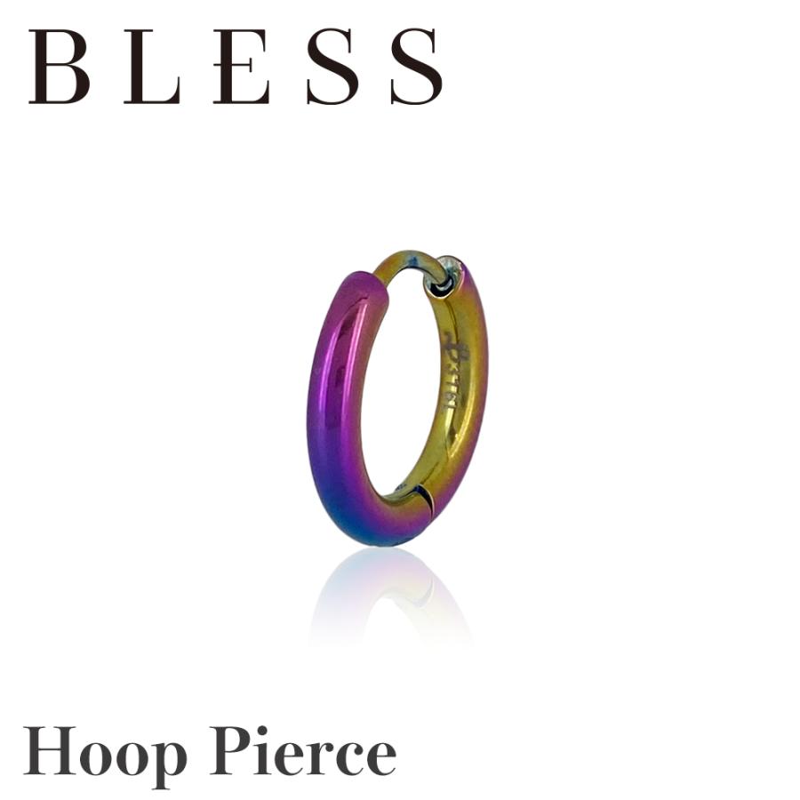 フープピアス(片耳用)【ステンレス ピアス メンズ レディース BLESS ブレス】 | BLESS