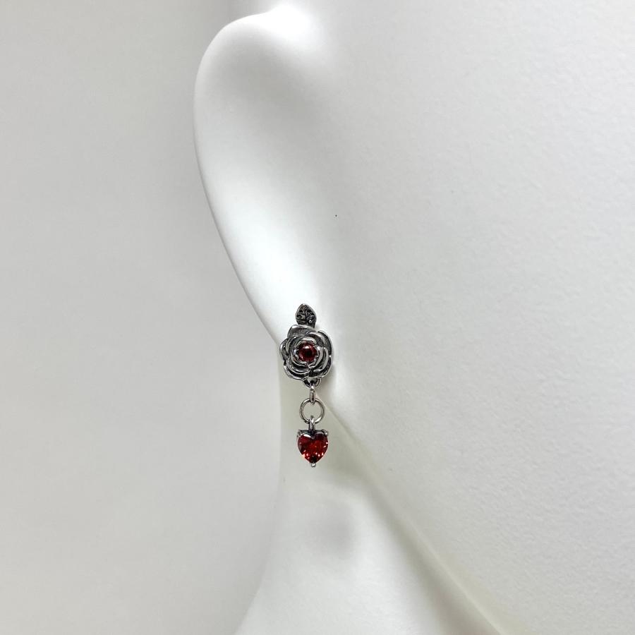 ローズピアス(片耳用)【ステンレス ピアス メンズ レディース BLESS ブレス】 | BLESS | 04